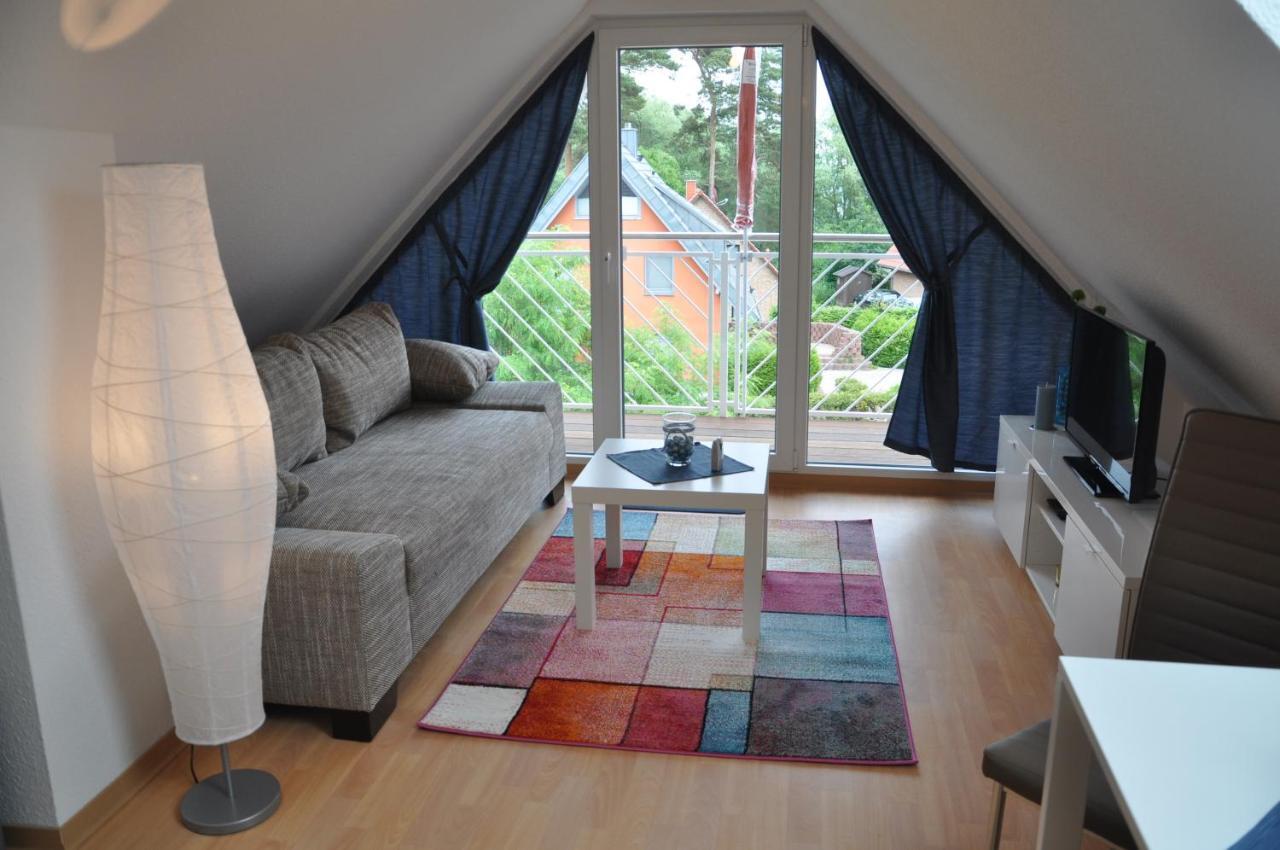 Ferienhaus Müritzzauber / 1 Zimmer Dachgeschoss-Appartement Röbel Exterior foto