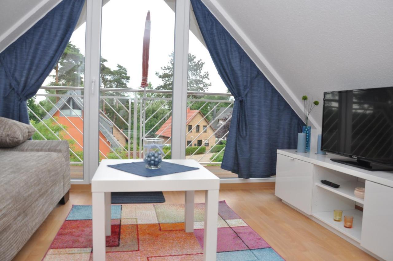 Ferienhaus Müritzzauber / 1 Zimmer Dachgeschoss-Appartement Röbel Exterior foto